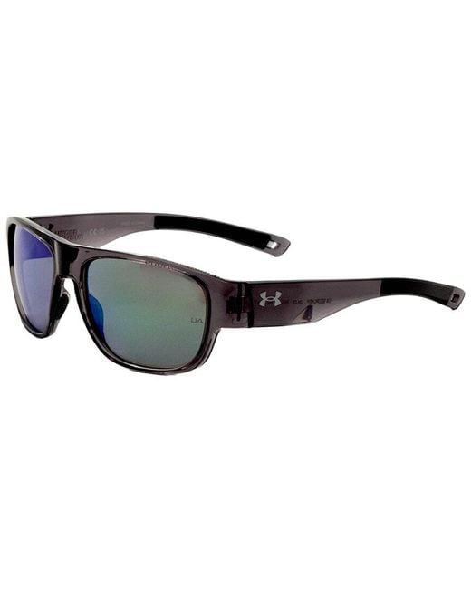 Under Armour Black Uascorcher 60Mm Sunglasses for men