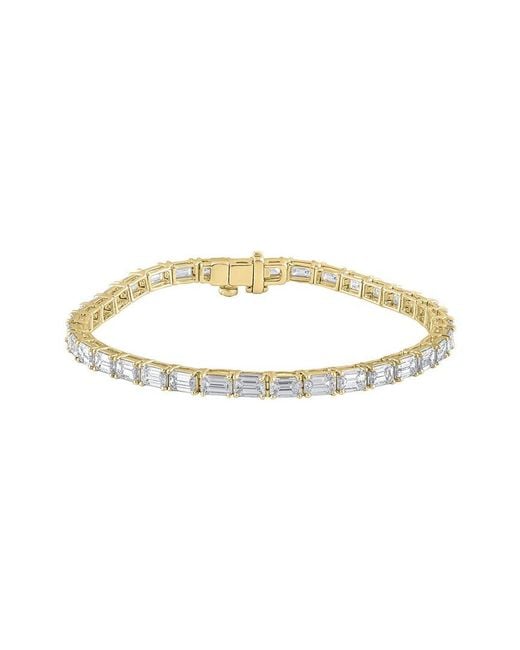 Lab Grown Diamonds Metallic 14K 9.00 Ct. Tw. Lab Grown Diamond Bracelet