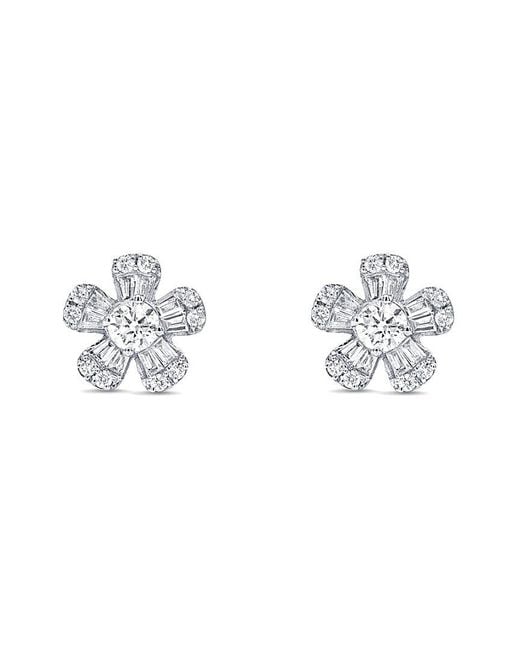 Sabrina Designs Metallic 14K 0.61 Ct. Tw. Diamond Stud Earrings
