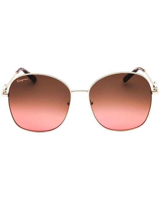 Ferragamo Pink 59Mm Sunglasses