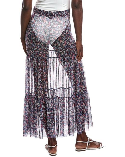 Hutch Purple Suvi Cover-Up Skirt