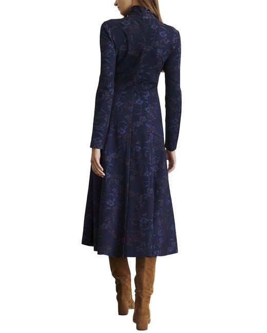 Tanya Taylor Blue Thea Dress