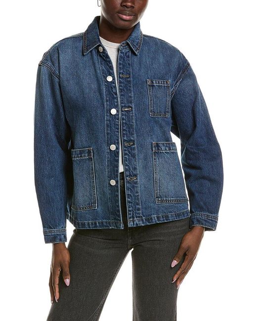 Emerson Fry Blue Utility Shirt Jacket