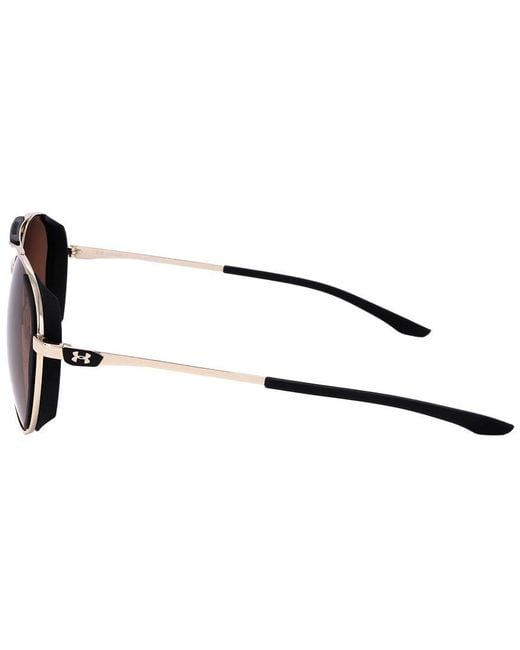 Under Armour Brown Ua0008 55Mm Sunglasses