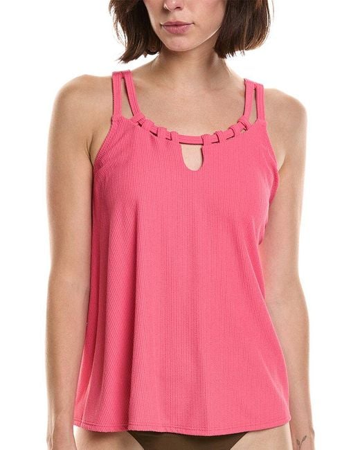 Sunsets Pink Sadie Tankini