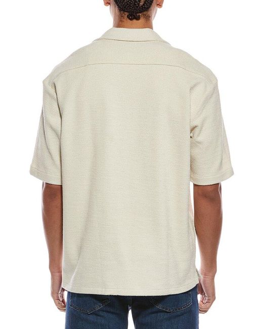 Boss Natural Lars Textured Shirt for men