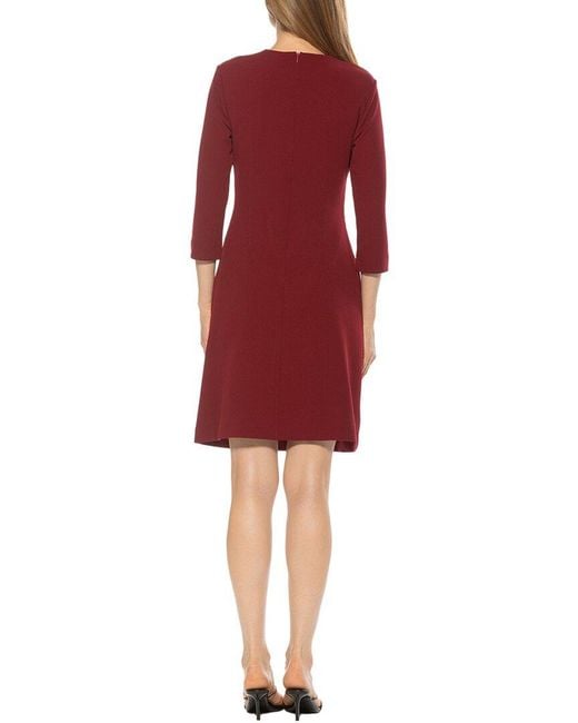 Alexia Admor Red Rio Shift Dress