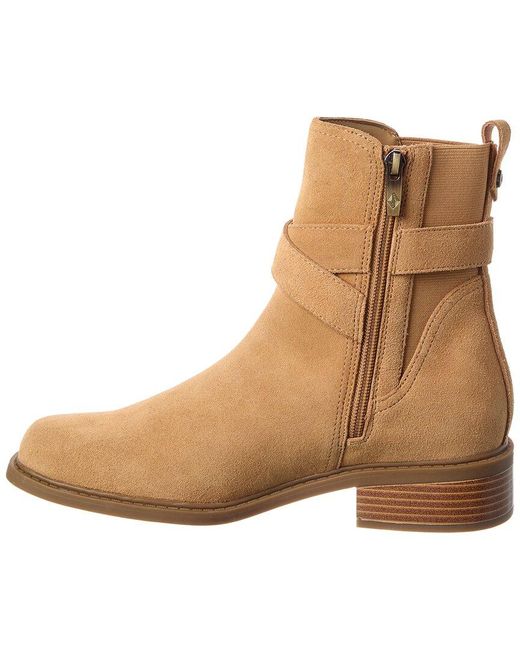 Donald J Pliner Natural Mathilda Suede Boot