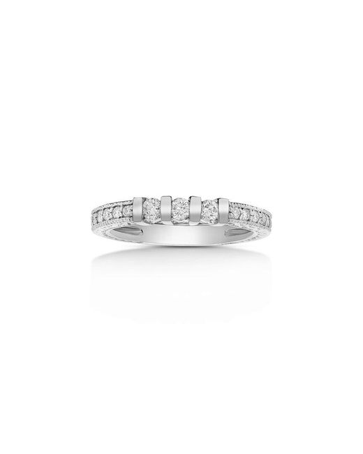 LEVARON White 14K 0.35 Ct. Tw. Diamond Ring