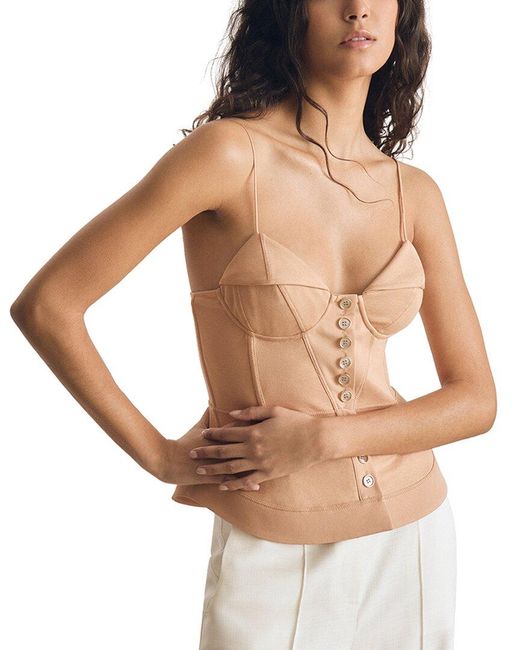 Reiss White Picton Top