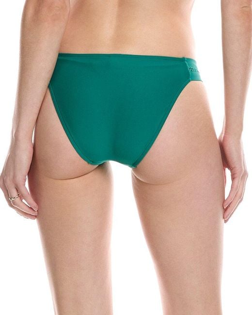 Monte and Lou Green Twin Band Bikini Bottom