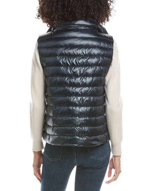 Herno Gray Down Puffer Vest