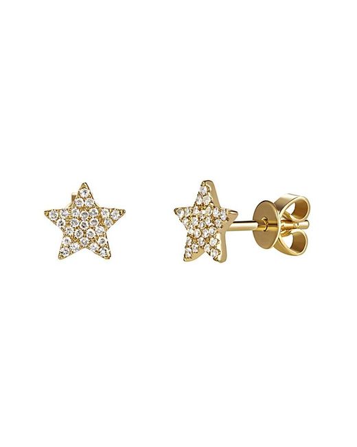 Sabrina Designs Metallic 14K 0.20 Ct. Tw. Diamond Studs