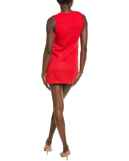 IPPONELLI Red Sleeveless Sweaterdress