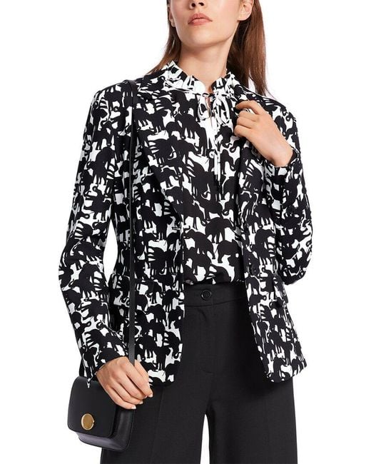 Marc Cain Blue Jacket