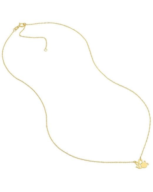 HAWLEY ST Metallic 14K Animals Necklace