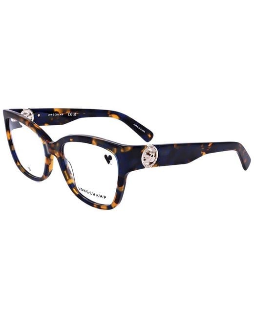 Longchamp Blue 53Mm Optical Frames