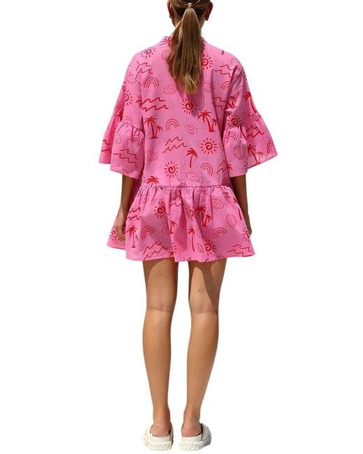 CAMILA BLANCO Pink Mini Dress
