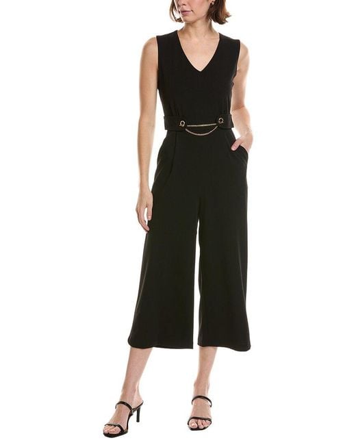 Tahari Black Jumpsuit