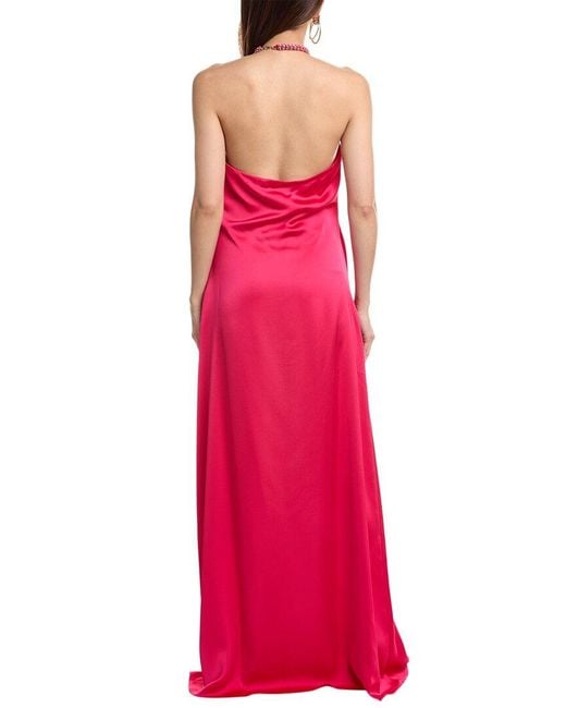 Ramy Brook Red Hadleigh Gown