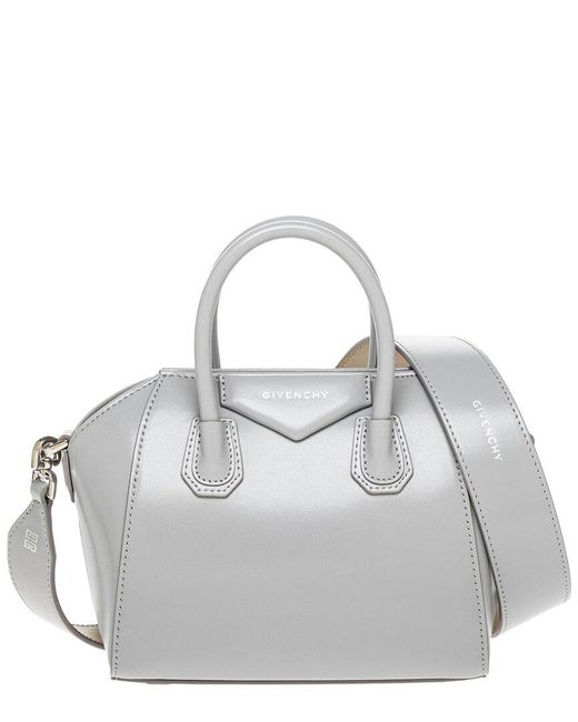 Givenchy Gray Antigona Toy Leather Bag