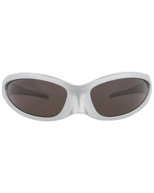 Balenciaga Gray 80Mm Sunglasses