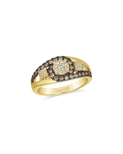 Le Vian Metallic Chocolate And Honey 14K 0.60 Ct. Tw. Diamond Ring