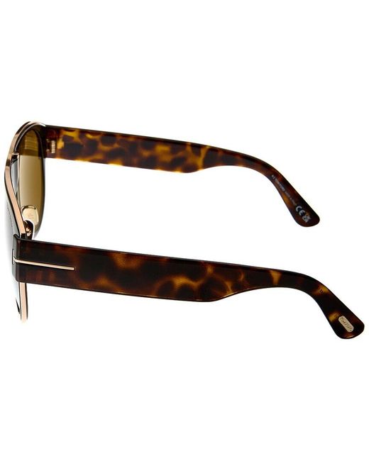 Tom Ford Brown Blue Block 55mm Optical Frames