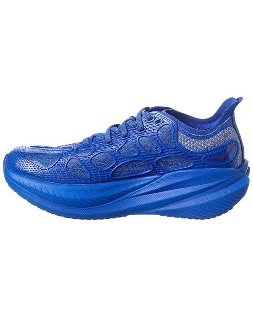 Hoka One One Blue Mach X Caged Sneaker