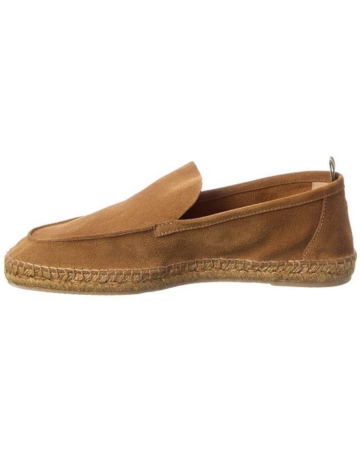 Castaner Brown Nino Suede Espadrille for men