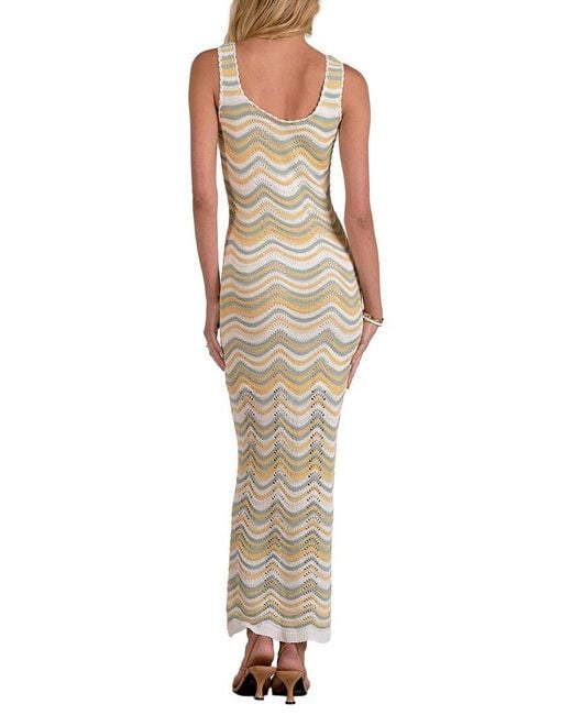 Elan Metallic Dress