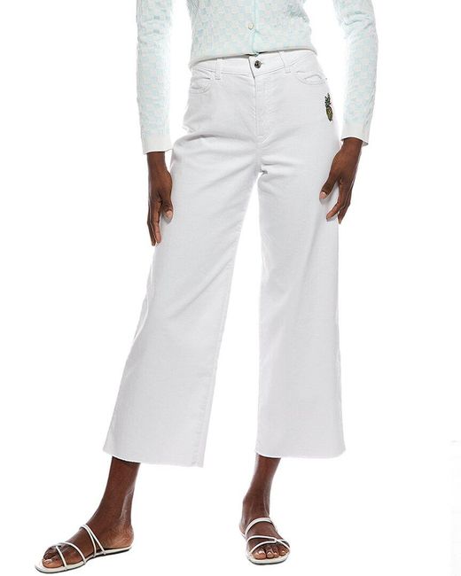 Marc Cain White Straight Crop Jean