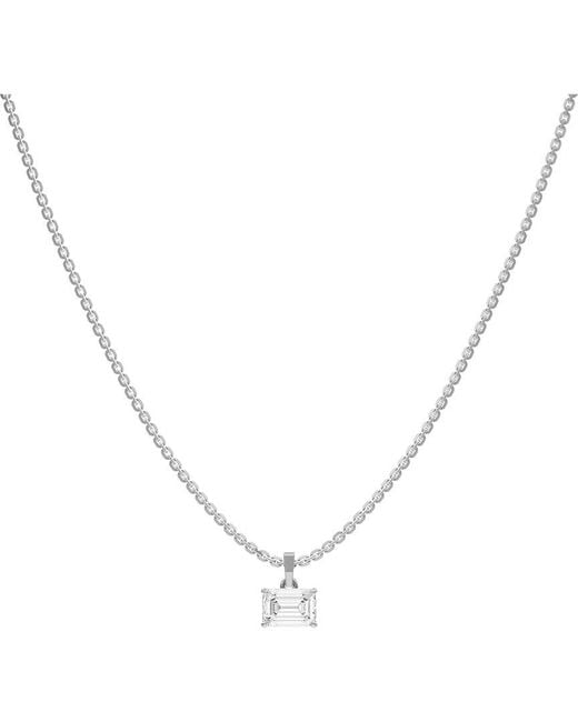 Lab Grown Diamonds Metallic 1.00 Ct. Tw. Lab-Grown Diamond Necklace