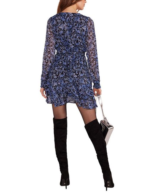 MINKPINK Blue Lucinda Mini Dress