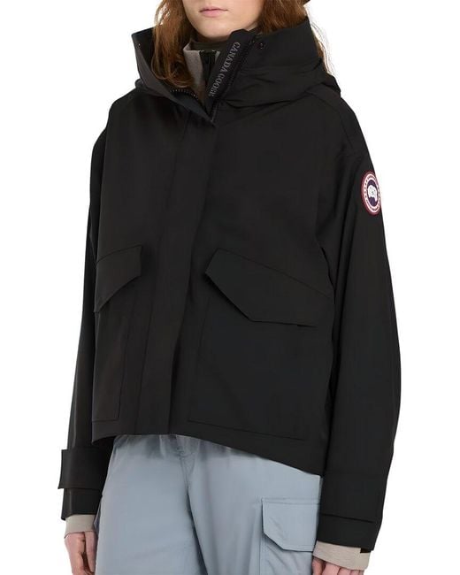 Canada Goose Black Tofino Rain Jacket