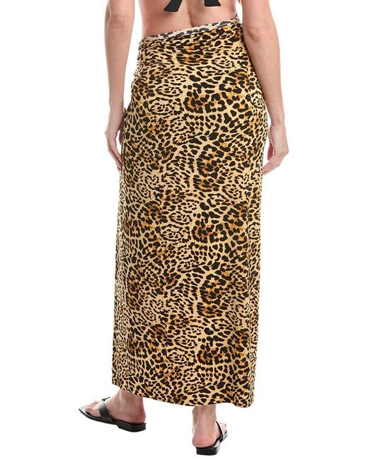 Norma Kamali Brown Ernie Scarf