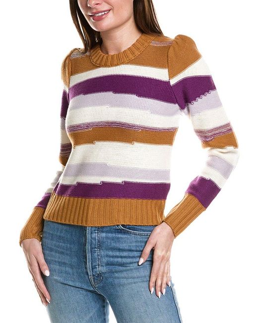 Joie Red Ronsard Wool Sweater