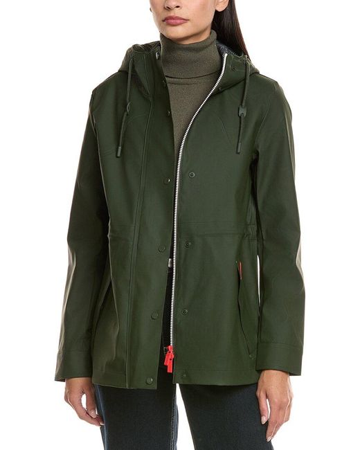 Hunter Green Abbey Rain Jacket