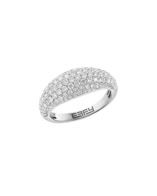 Effy Fine Jewelry White 14K 1.40 Ct. Tw. Diamond Ring