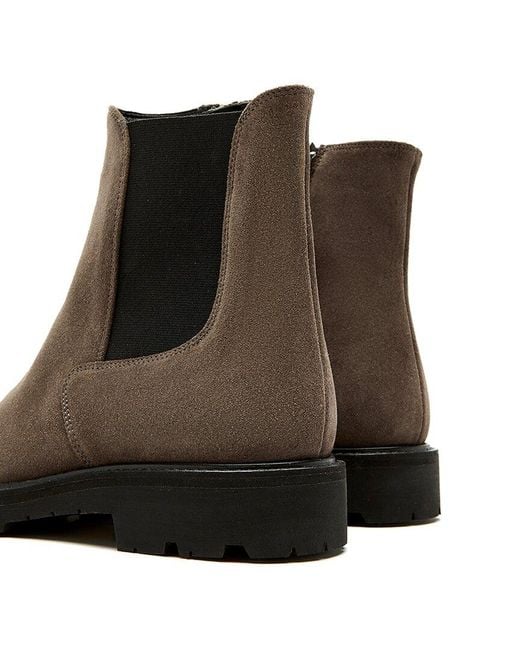 La Canadienne Brown Quinn Waterproof Suede Boot