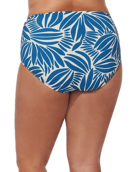 Gottex Blue Mid Rise Bottom