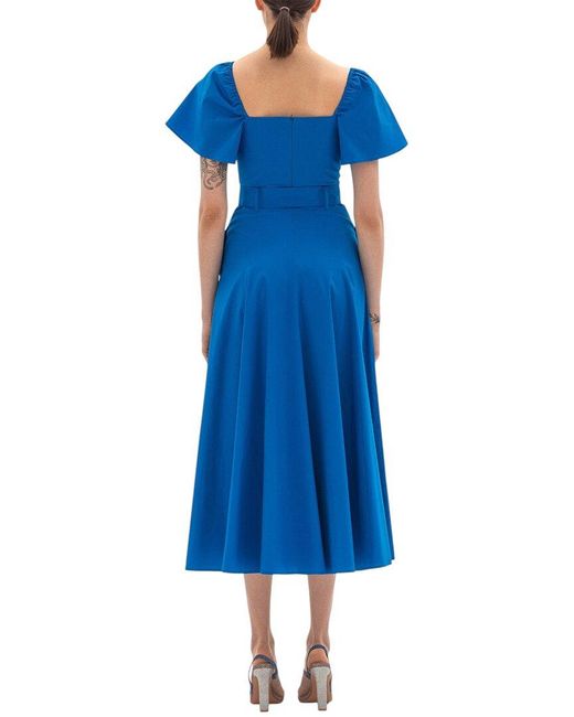 BGL Blue Midi Dress