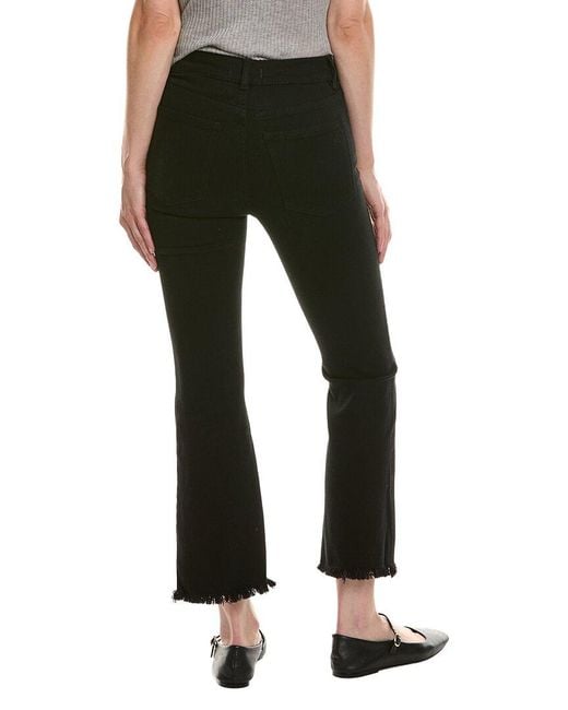 DL1961 Black Bridget Cropped Henderson Bootcut Jean