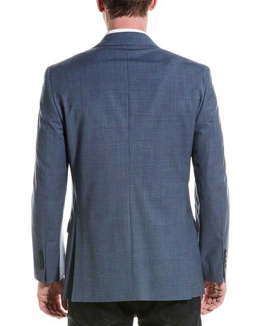 Brooks Brothers Blue Regent Fit Wool-blend Jacket for men