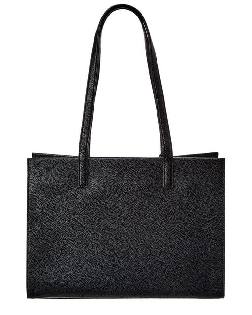 Marc Jacobs Black Work Leather Tote
