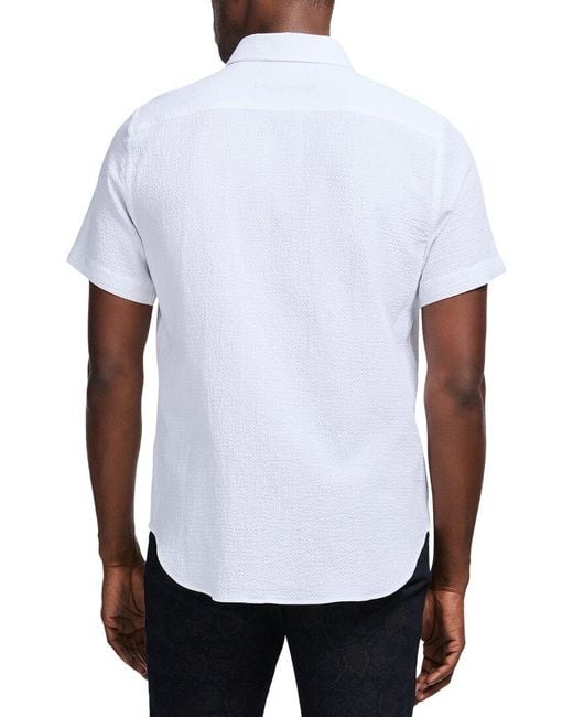 Robert Graham White Reid Woven Shirt for men