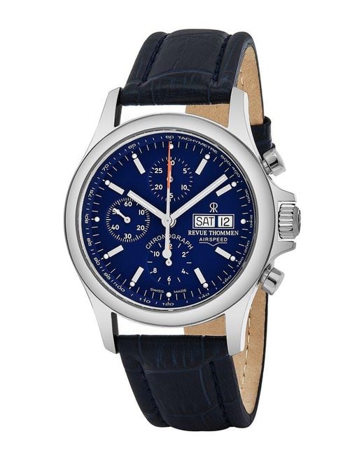 Revue Thommen Blue Pilot Watch for men
