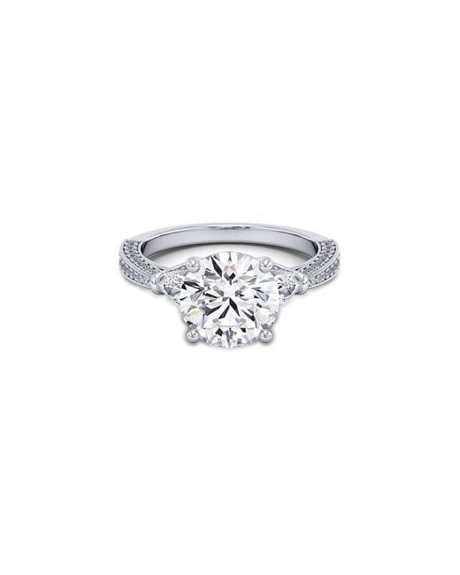 Lab Grown Diamonds White 14K 4.00 Ct. Tw. Lab-Grown Diamond Ring