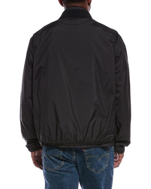 Moncler Black Rain Jacket for men