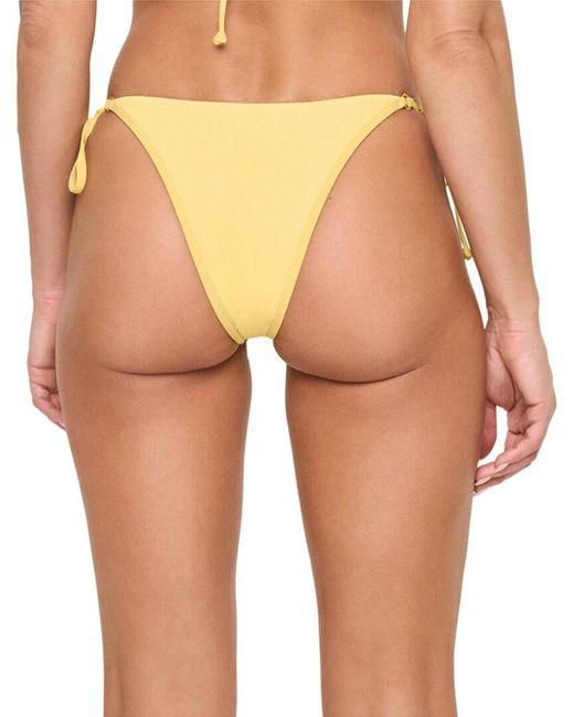 LSPACE Orange Space Banning Tanga Bottom